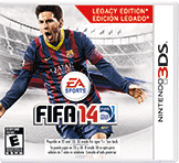 FIFA 14 box art for Nintendo 3DS